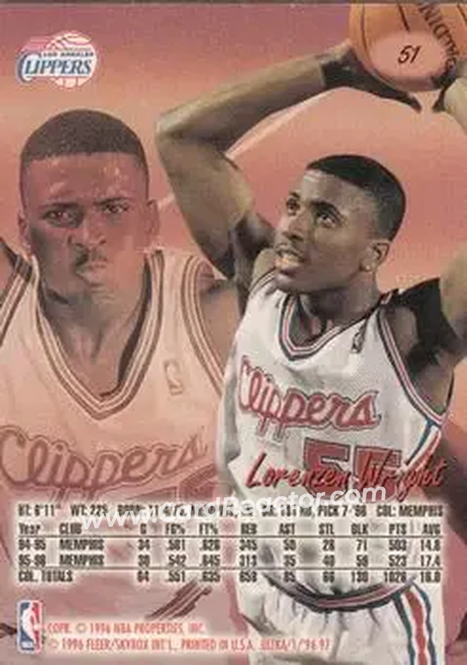 Back of Lorenzen Wright