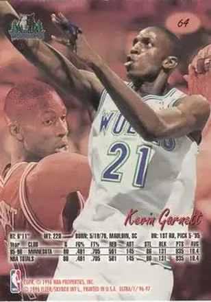 Kevin Garnett back
