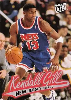 1996-97 Ultra #69 Kendall Gill