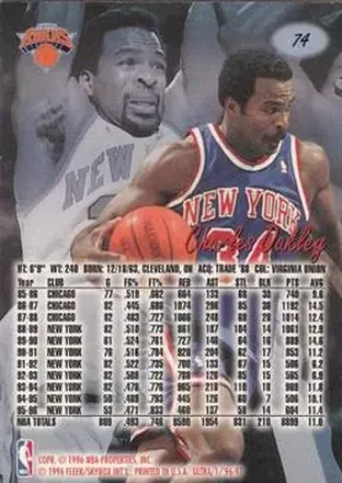 Charles Oakley back