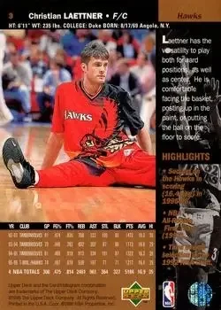 Back of Christian Laettner