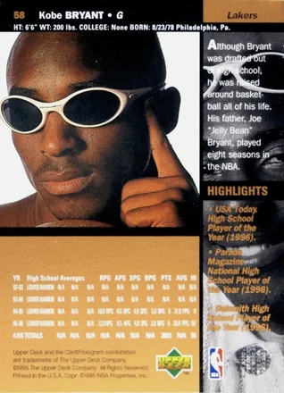 Kobe Bryant back