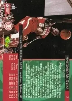 Back of Antonio McDyess
