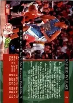 Back of Rasheed Wallace