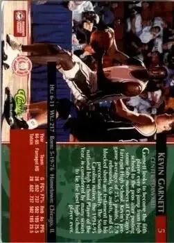 Back of Kevin Garnett