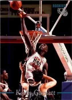 Front of Kevin Garnett