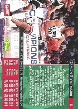 Back of Damon Stoudamire