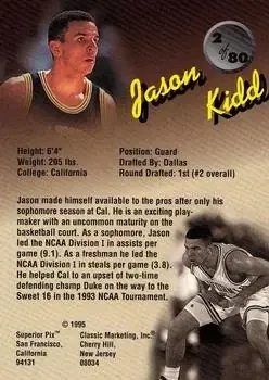 Back of Jason Kidd