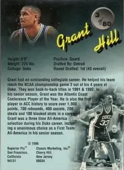 Back of Grant Hill