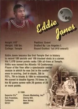 Back of Eddie Jones