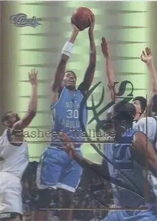 1995 Classic Visions #4 Rasheed Wallace