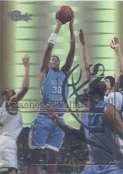 1995 Classic Visions #4 Rasheed Wallace