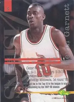 Back of Kevin Garnett