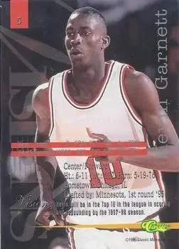 Back of Kevin Garnett