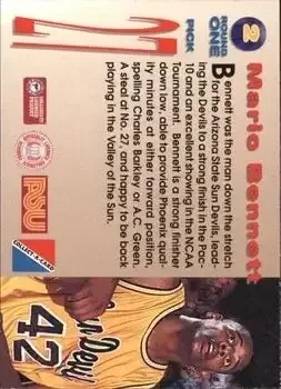 Back of Mario Bennett