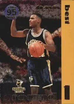 1995 Collect-A-Card #3 Travis Best
