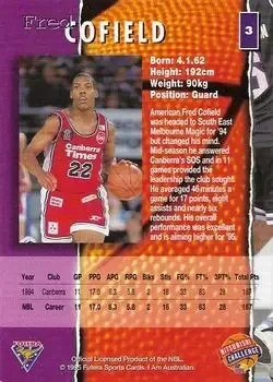 Back of Fred Cofield