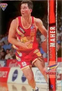1995 Futera Australian NBL #4 Brett Maher