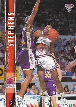 1995 Futera Australian NBL #7 Everette Stephens