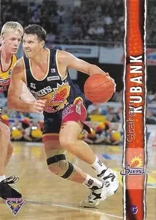 1995 Futera Australian NBL #9 - Graham Kubank - Townsville Suns