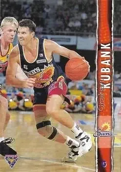 1995 Futera Australian NBL #9 Graham Kubank