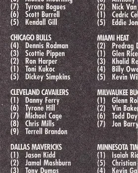 Back of Corliss Williamson