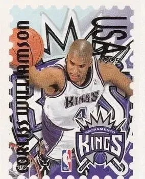 1995 Pro Stamps #1J Corliss Williamson