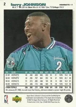 Back of Larry Johnson