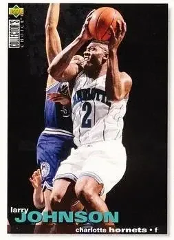 1995-96 Collector's Choice #2 Larry Johnson