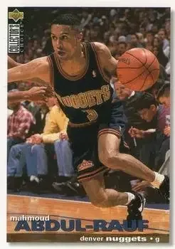 1995-96 Collector's Choice #3 Mahmoud Abdul-Rauf