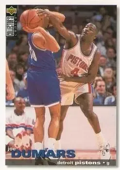 1995-96 Collector's Choice #4 Joe Dumars