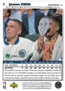 Back of Jason Kidd