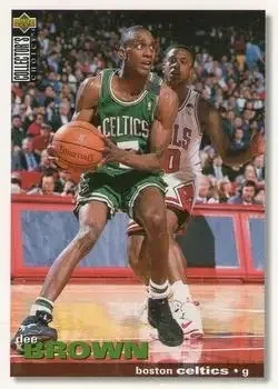 1995-96 Collector's Choice #7 Dee Brown