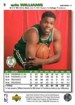 Back of Eric Williams
