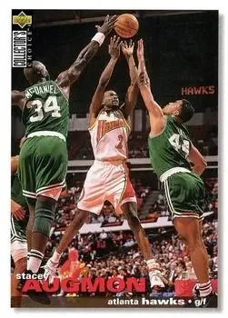 1995-96 Collector's Choice French I #6 Stacey Augmon