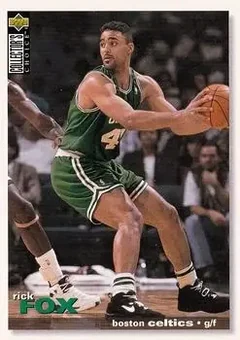 1995-96 Collector's Choice French II #6 - Rick Fox - Boston Celtics