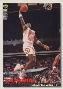 1995-96 Collector's Choice German I #2 Tyrone Corbin