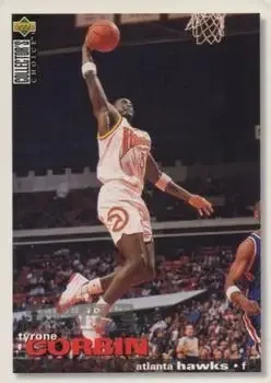 1995-96 Collector's Choice German I #2 Tyrone Corbin