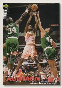 1995-96 Collector's Choice German I #6 Stacey Augmon