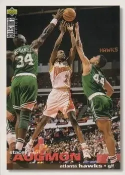 1995-96 Collector's Choice German I #6 Stacey Augmon