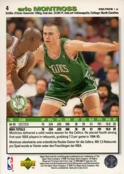 Back of Eric Montross