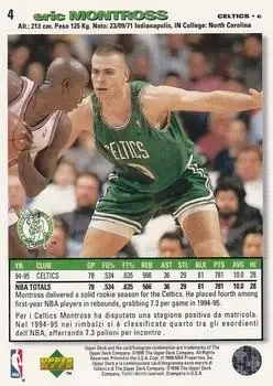 Back of Eric Montross