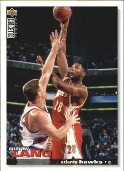 1995-96 Collector's Choice Spanish I #5 Andrew Lang