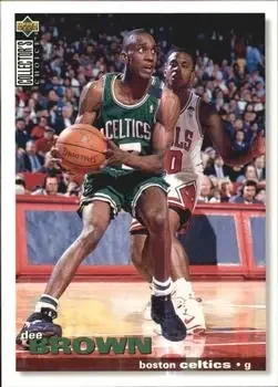 1995-96 Collector's Choice Spanish I #7 Dee Brown