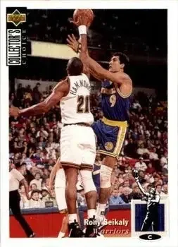 1995-96 Collector's Choice Stickers (Argentina) #9 Rony Seikaly