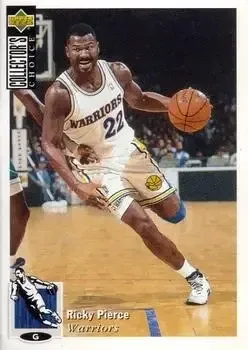 1995-96 Collector's Choice Stickers (European) #3 Ricky Pierce
