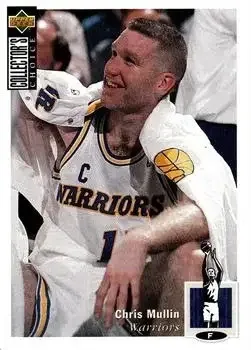 1995-96 Collector's Choice Stickers (European) #5 Chris Mullin
