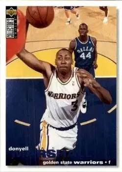 1995-96 Collector's Choice Stickers (European) #6 Donyell Marshall