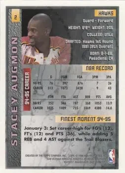 Back of Stacey Augmon