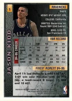 Back of Jason Kidd